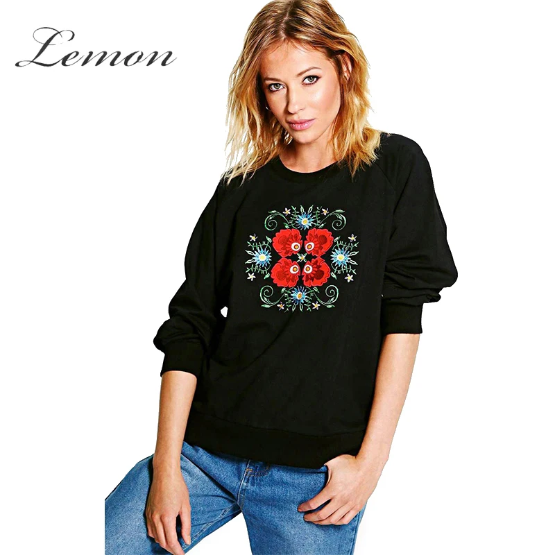 floral design hoodies