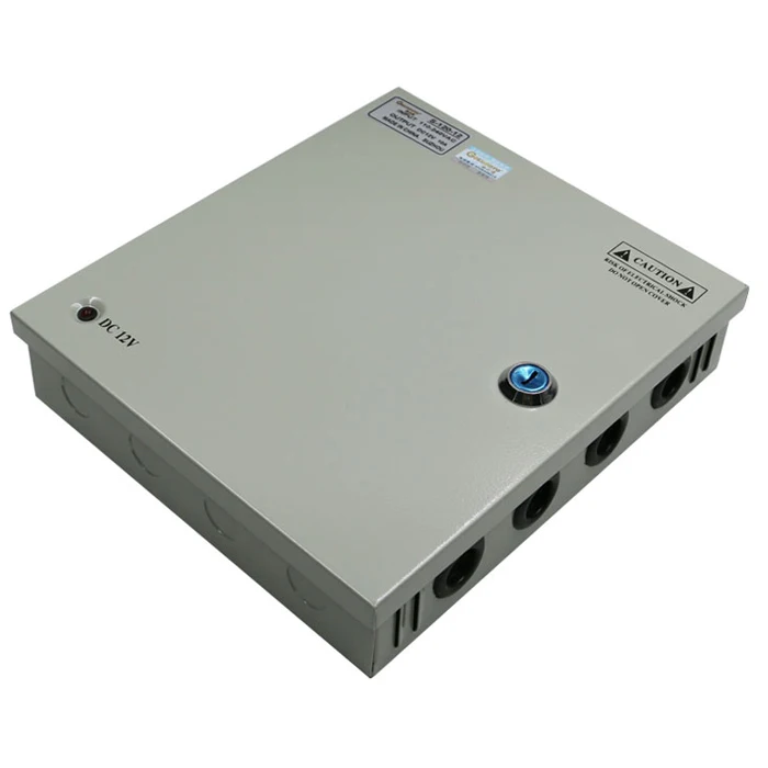 9 каналов DC 12V 10A CCTV камера силовая коробка переключения питания Suply для видео