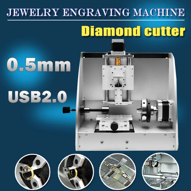 

Jewelry engraving machine ring inner and outer ring bracelet engraving machine AM30 cnc router