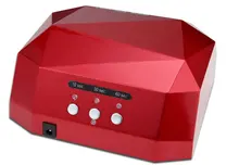 With Package!LED uv lamp 36 w 110-220V gel nail machine dry nails Diamond Shaped Best Curing Nail Dryer for UV Gel Nail EU Plug