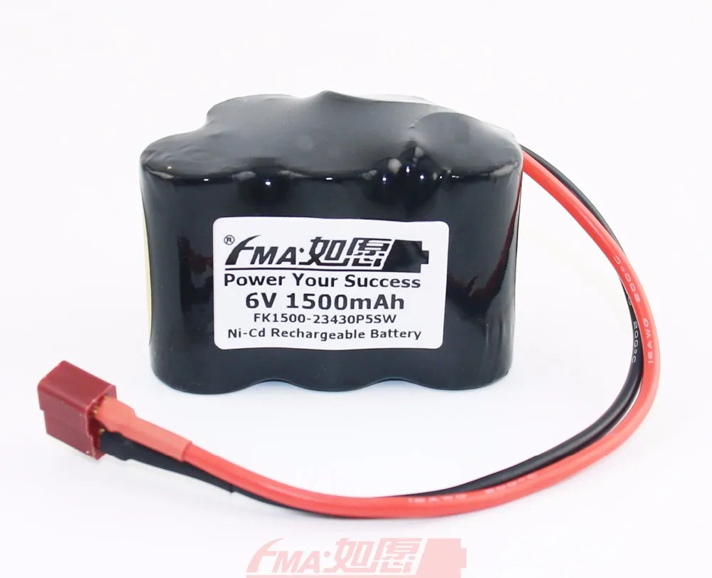 Ni-Cd SC 6V 1500mAh аккумуляторная батарея для Ludwig wowwee rovio robot tanker T plug 5SW | Электроника