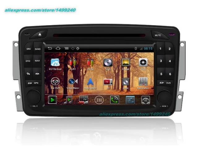 Discount Liandlee For Mercedes Benz Viano 2004~2007 2din Car Android GPS Android navigation navi maps CD DVD palyer radio HD Screen OBD2 3