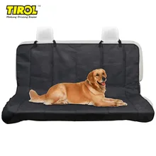 TIROL T14668b водонепроницаемый чехол на заднюю часть автомобиля для домашних животных, защитный коврик для кошек, собак, Задний защитный чехол для путешествий, черный цвет