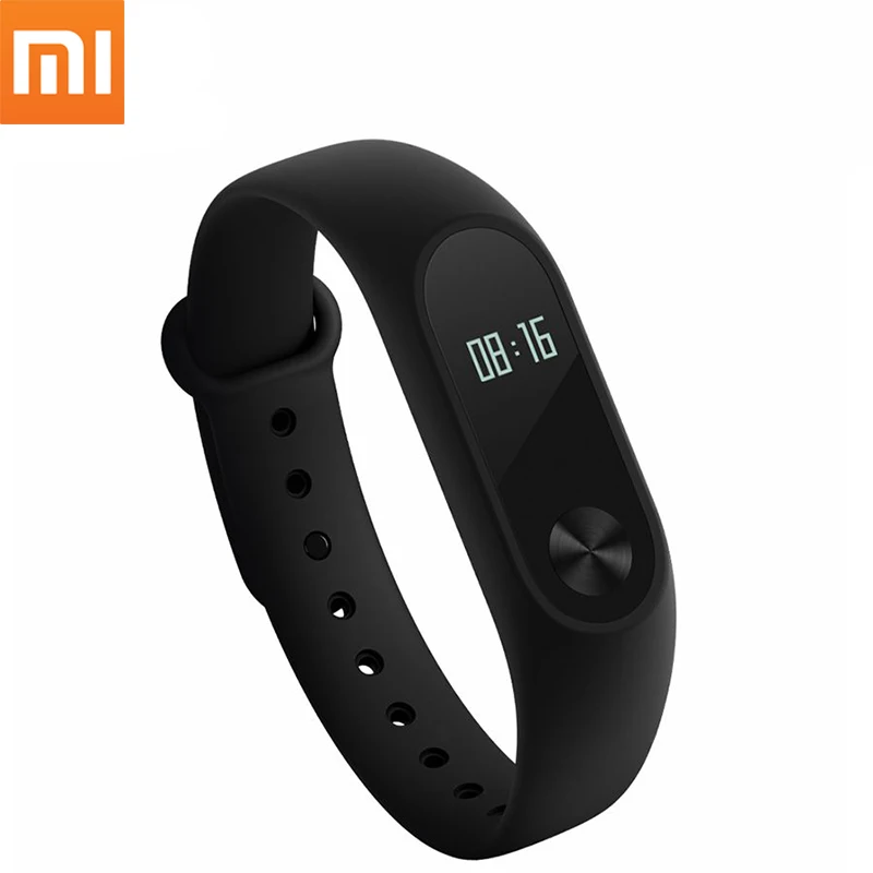 Original Xiaomi Mi Band 2 Miband Smart Wristband Bracelet OLED Touch Scren Heart Rate Fitness Tracker