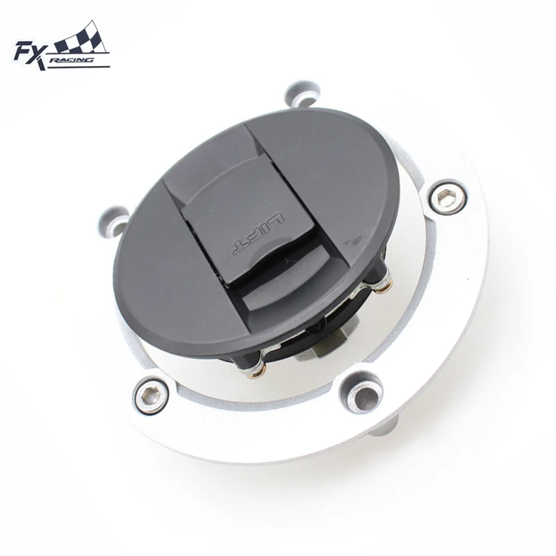 

FXCNC Aluminum Fuel Tank Motorcycle Fuel Cap Cover Gas Cap Protector For Suzuki V-Strom 2015 DL650 DL650 2012 - 2015