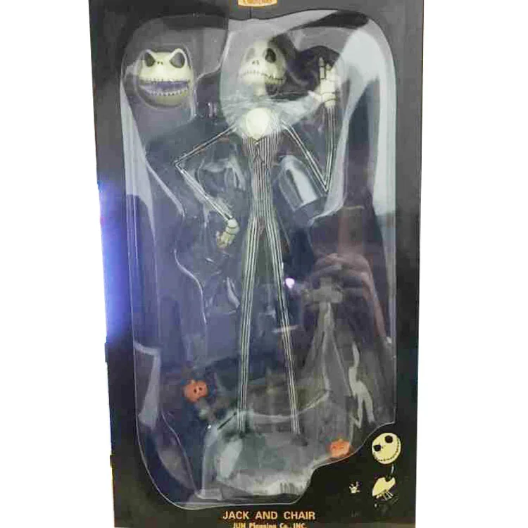 The Nightmare Before Christmas Figure Jack Chair Special Ver 12 Face Jack Skellington Figure PVC Action Figures Christmas Gift (3)