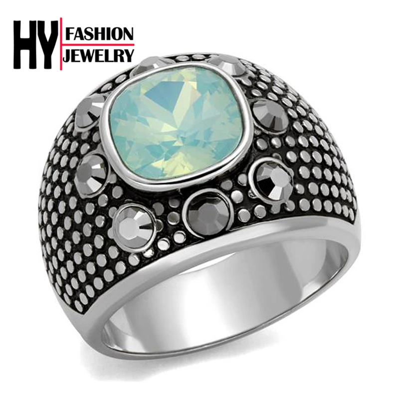 Big Men' Wedding Ring with Anti Top Grade Crystal High Polishing