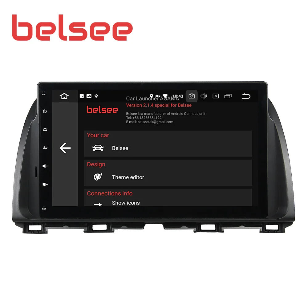 Belsee для Mazda CX 5 CX5 2012 2015 Android 9 0 автомобильное стерео радио 8 ядер 4 ГБ GPS головное