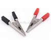 10PCS /5 sets Plastic Handle Test Probe Metal Alligator Clips Electrical Diy Test Leads Wire Jumper ( 5Pcs Red+5Pcs Black) ► Photo 2/3