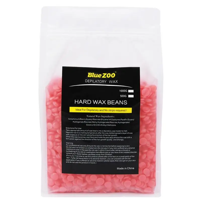 Hot Wax Depilatory Pearl Hard Wax Beans Brazilian Granules Hot Film Wax Bead Pellets No Strip Body Bikini Hair Removal Bean