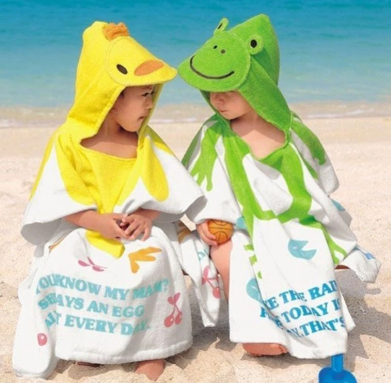 Offre Speciale Enfants Pop Cartoon Bebe A Capuche Serviette De Bain 100 Coton Bebe Serviettes De Plage Enfants Peignoir Bebe Garcon Fille Cape Aliexpress