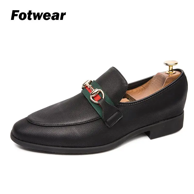 

Men casual Leather shoes formal shoes Men Dress Shoes Business style Luxury Italian Style Fashion Men Thick Bottom shoes