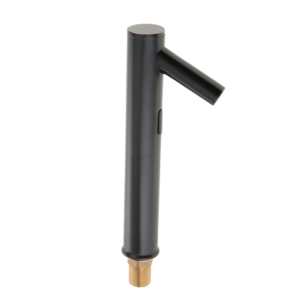 Bathroom Automatic Infrared Sink Hands Touchless Free Faucet Sensor Tap Cold Water Saving Inductive Electric Basin Faucet