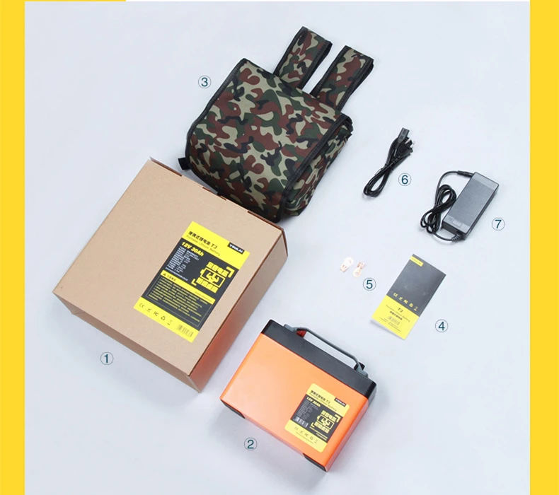 Портативный 12V 12 8 v 30AH USB литий ионные аккумуляторы для многофункционального