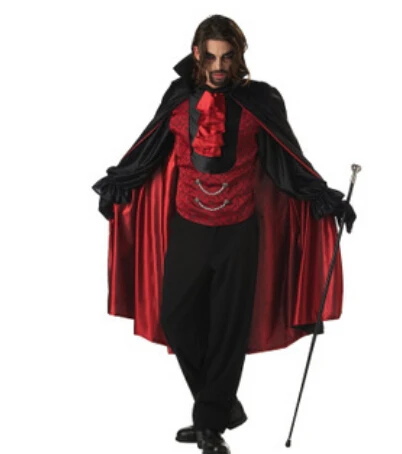 

FREE SHIPPING Halloween Costume vampire Duke costume Cosplay medieval party performing Costume