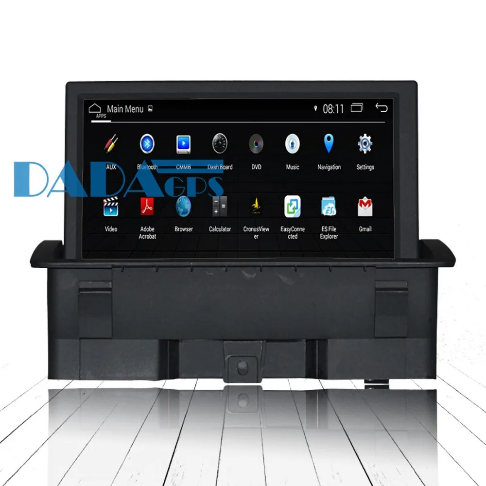 Top Android Car DVD Player GPS Radio For Audi A1 Q3 2010 2011 2012 2013 2014 2015 Car Stereo Audio Video Multmedia Bluetooth Satnav 3
