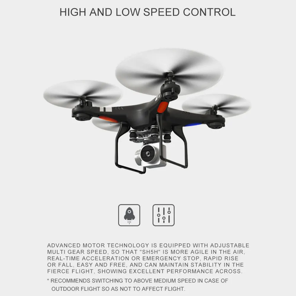 Интеллектуальный Дрон Hover Wi Fi FPV 480P/1080P HD камера с фиксированной высотой
