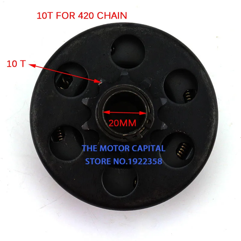 t para 20 mm para 35 t 19 16mm mm Link 420 Ligação 428 Ajuste go Kart Minibike Embreagem Centrífuga Automática 18 13 12 11 10 16 t t t para 20 19 16mm