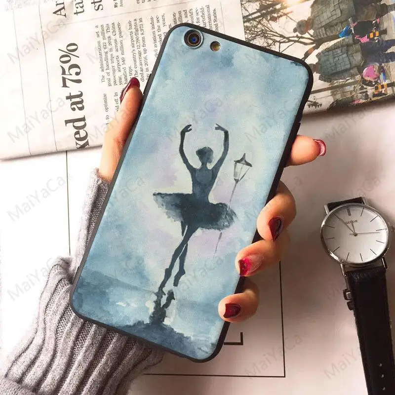 watercolor painting ballet girls (9)
