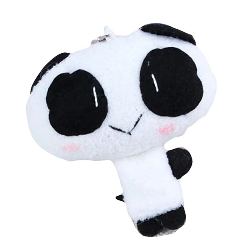 1 шт. Kawaii Lover панда маленькая плюшевая игрушка кукла подвеска брелок для ключей