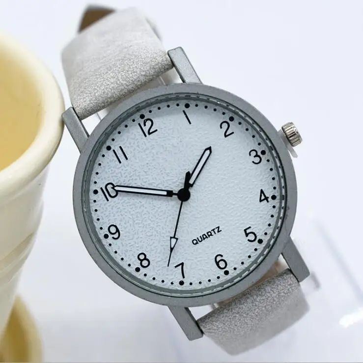 Модные большие Брендовые женские кварцевые часы с ремешком Мужские и женские модели Роскошные простые Стильные дизайнерские часы мужские повседневные часы - Цвет: 3