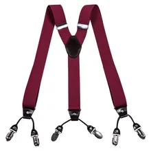 Barry. wang Adjustbale Y shape подтяжки 6 зажим подтяжки винтажные женские брюки подтяжки для мужчин брюки свадебные 9 цветов 1001