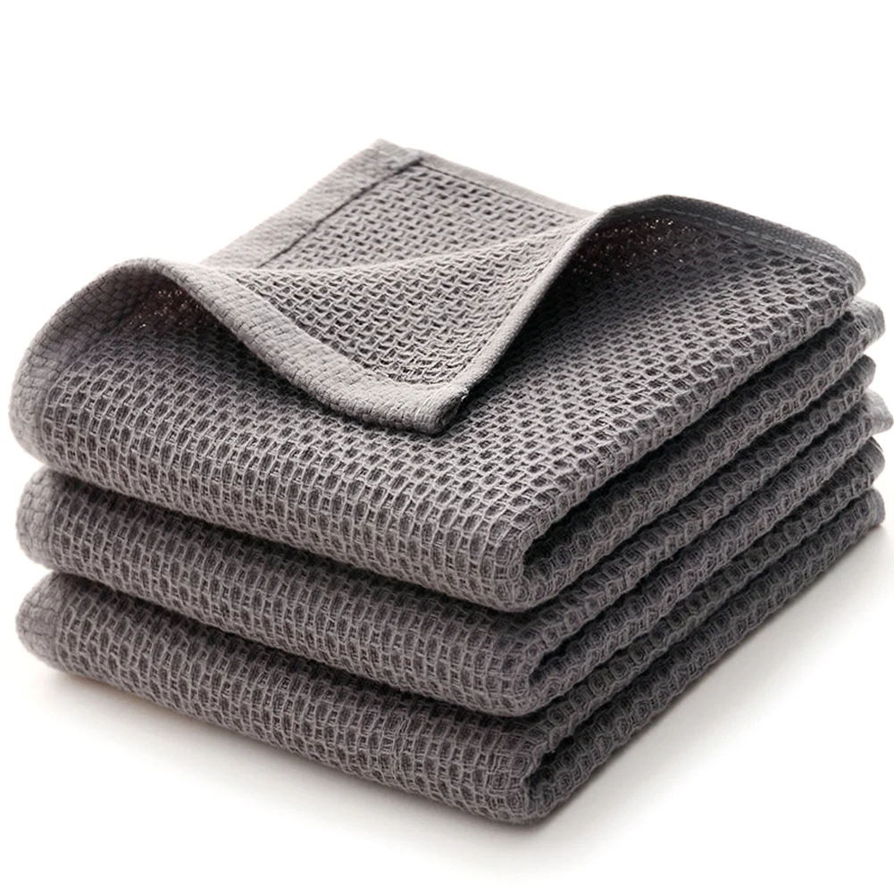 

Multi Use Portable Washable Polyester Cotton Reusable Solid For Adults Multicolor Hand Towels Outdoor Sports Bathroom Supplies
