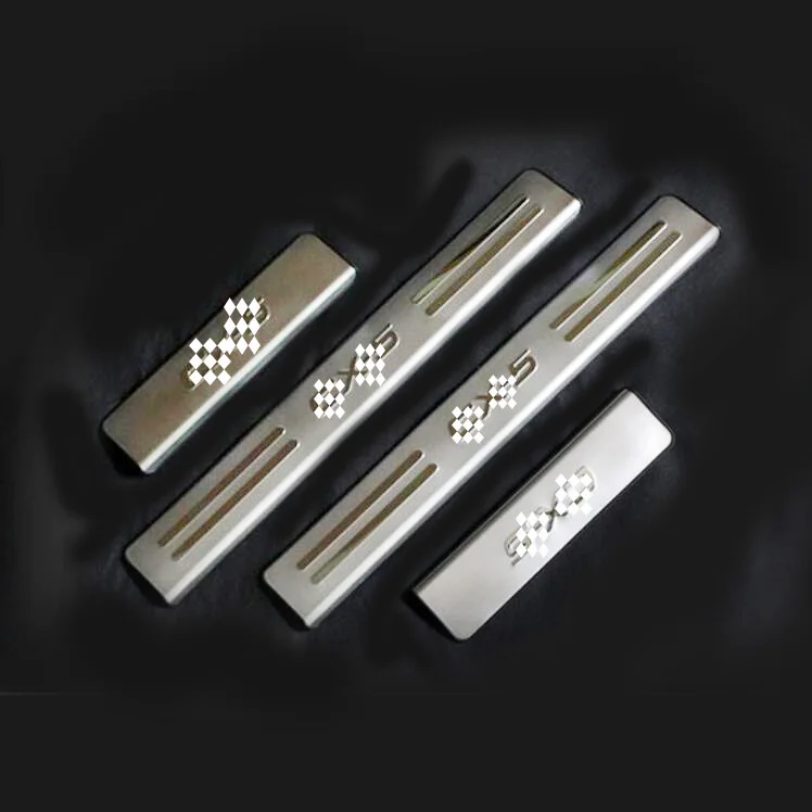 

4Pcs/Set Stainless Steel Car Accessories Side Door Sill Scuff Plate Trim Decor Fit For Mazda CX-5 CX 5 2012 2013 2015 2016