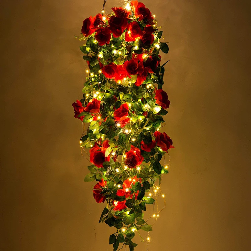 Светодио дный светодиодные гирлянды Рождественская светодио дный гирлянда светодиодная лампа сказочные огни серебряная проволока 1 м/2 м/3