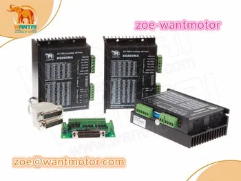 

Good quality! 3 pcsWantai Stepper Motor Driver DQ860MA 80V 7.6A 256Microsteps Router Mill Cut Laser Engraving Foam Grind