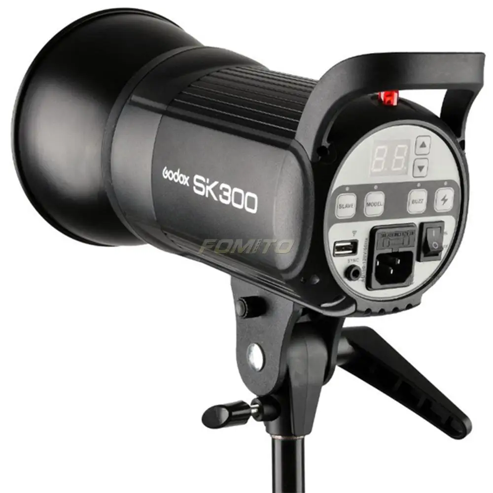 Godox SK300-E студийная вспышка набор профессиональная студийная вспышка SK серия 2 шт* SK300 головка 220V мощность макс 300WS GN58