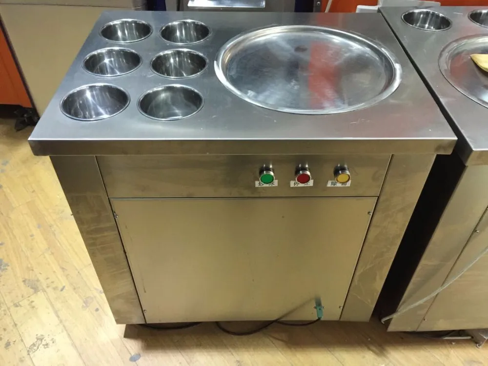 America canada euro area 110V 220v fry ice cream machine with