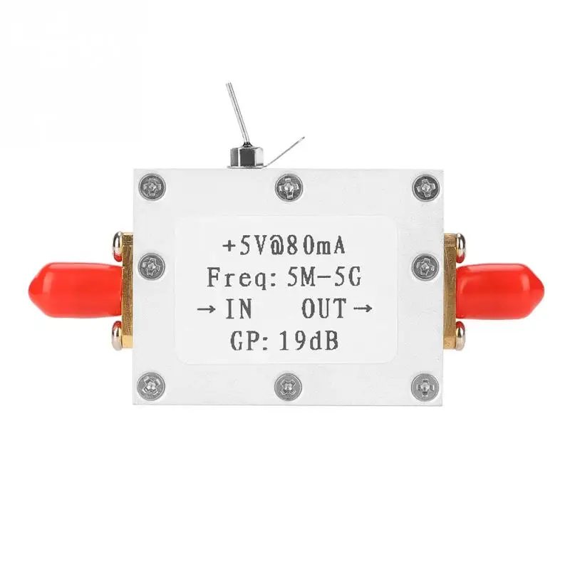 

5M-5GHz Wideband RF Signal Amplifier Gain 19dB2G Broadband Amplification