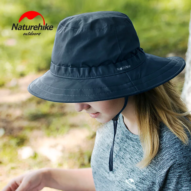 Ladies Men Black PVC Bucket Hat Fishing Bush Cap Faux Leather Beach Fashion New