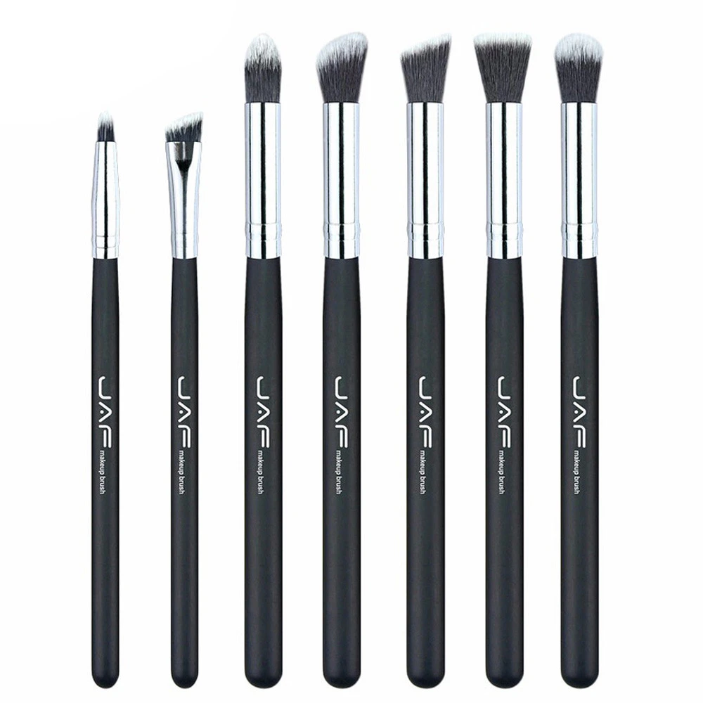 JAF 7 Pcs Makeup Brush Set Professional Eye Cosmetics Blending Brush Tool (2)