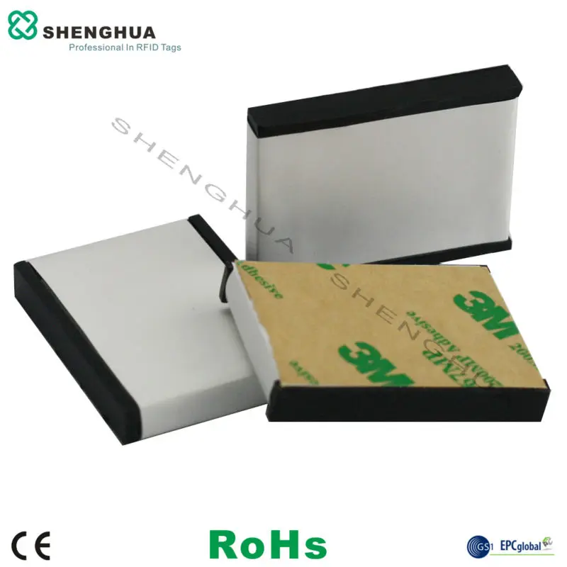 

10pcs/pack Programmable Anti Metal Tags Plastic White Printable With RFID UHF Directional Antenna Alien H3