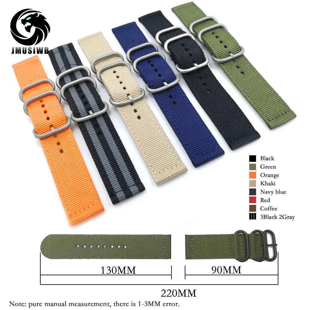 

Woven Nylon Watch Sport Strap Band For Galaxy Gear S3 S2 Classic Quick release Bands Amazfit 18mm 24mm 22mm 20mm Universal band