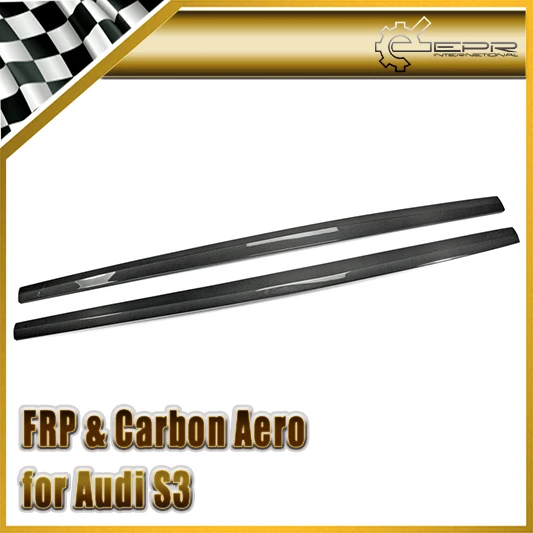 

Car-styling For Audi S3 Carbon Fiber MX Style Side Skirt Extension (Sedan)