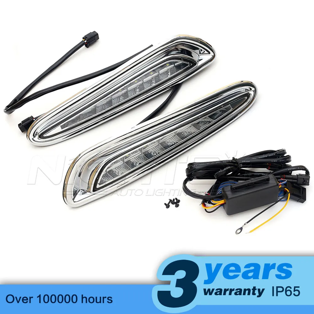 

High Quality Car-special LED Daytime Running Light with Turn Light Function for MAZDA 3 2010-2013 DRL D15