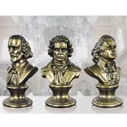 Ludwig van Beethoven бюст полудлина фото или портрет статуя смолы ремесленника предметы домашней мебели L2418