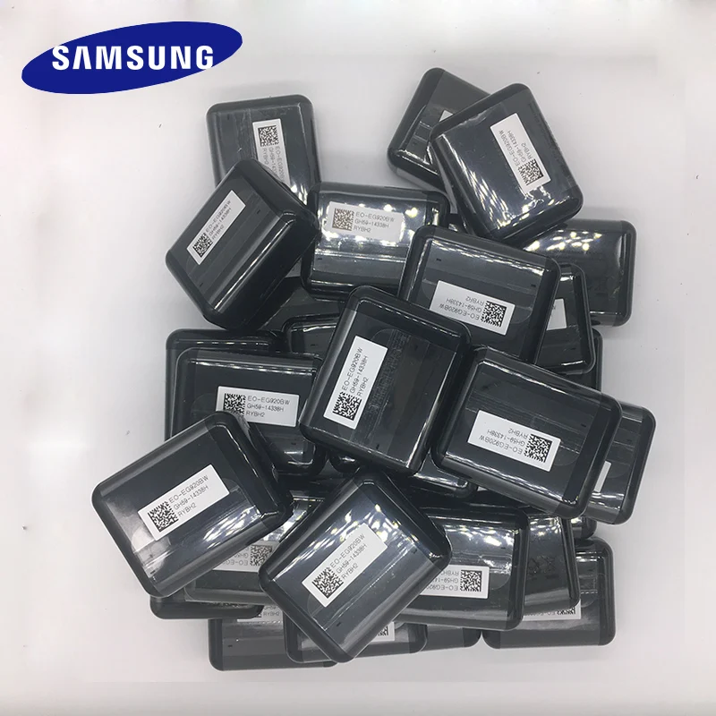 Оригинальные наушники SAMSUNG черный цвет оптовая продажа 5/10/15/20/50 шт. проводные