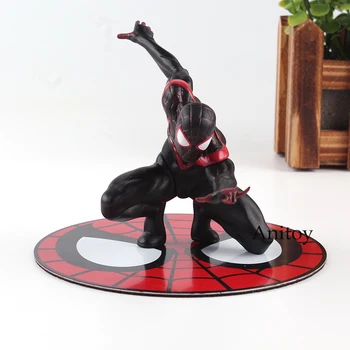 

Marvel Figure Spiderman Action Figure Spiderman in Black Suit Toy Gift 10cm KT4739