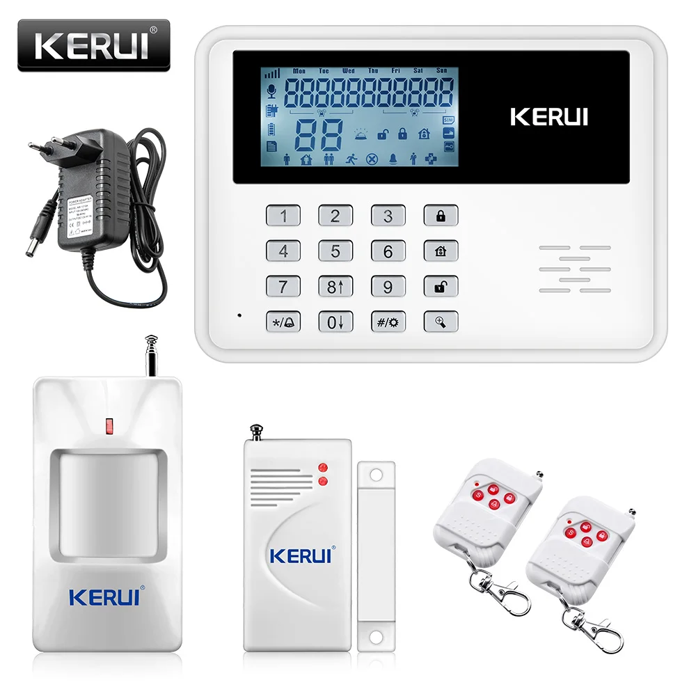 2017 KERUI 5900G intelligent font b Android b font IOS app remote control Wireless Home Security
