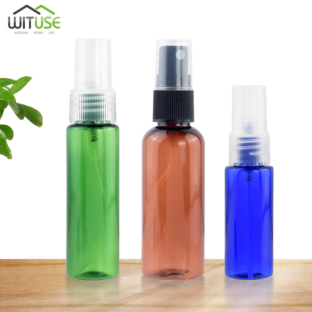 

1pc Travel Refillable Bottles Clear Plastic Mini Perfume Atomizer Empty Spray Bottle Makeup Bottle Containers 200mL 30ml 50ml