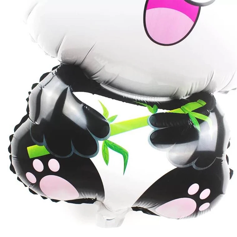 Cartoon Panda Foil Balloons Happy Birthday party decorations kids inflatable Classic Toys China Panda Globos Children's Balloon