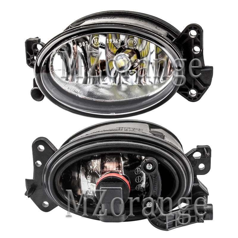 Mzorange 1 pair or left or right Fog Light Lamp with LED Bulbs For Mercedes Benz W204 C230 C300 C350 W211 E320 E350 W164 Mzorange 1 pair or left or right Fog Light Lamp with LED Bulbs For Mercedes Benz W204 C230 C300 C350 W211 E320 E350 W164