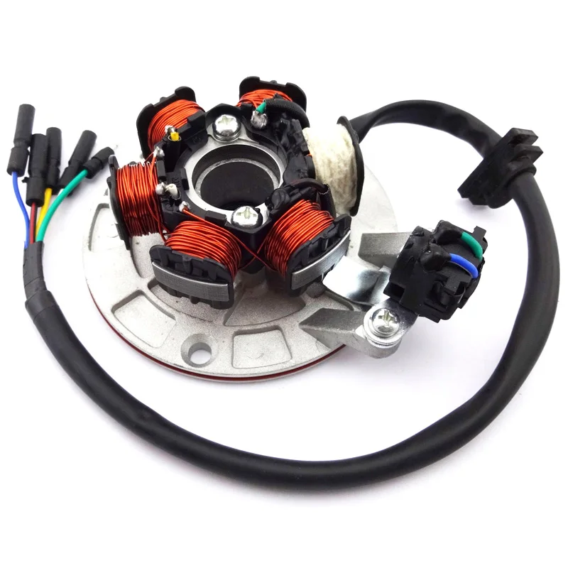 Магнитный статор XLSION YX140 со светом для YX 140cc Pit Dirt Bikes PitsterPro Stomp Thumpstar SDG Apollo