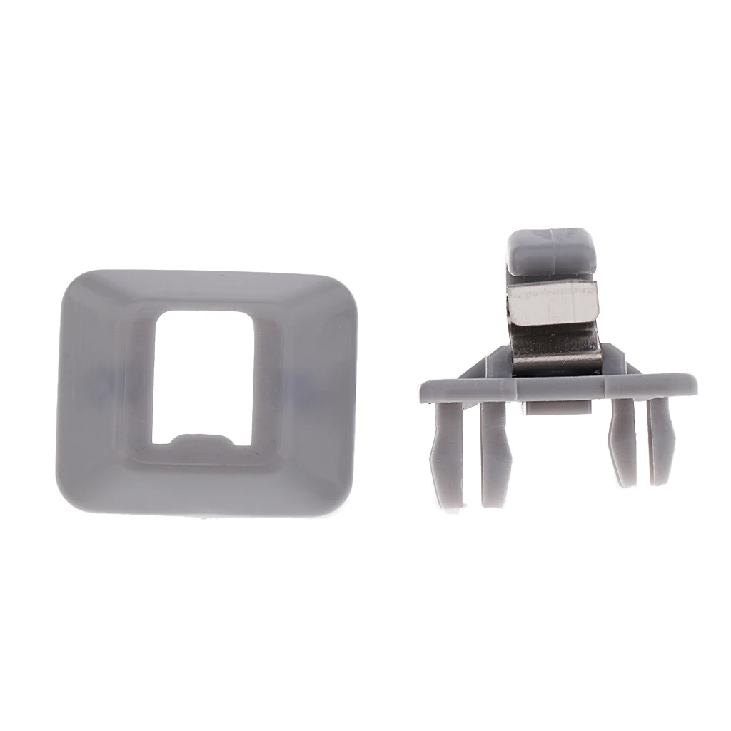 High Quality 2 Pcs Sun Visor Clip Hook Holder for Audi A5 Q5 13 14 15 Stable Characteristics High Reliability