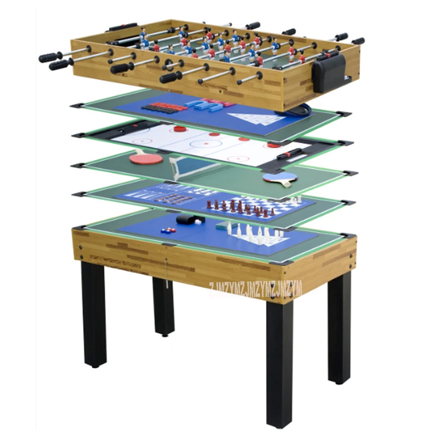 

SUM-4524-12 12 Function in 1 Billiard Table Set Soccer Table Tennis Ice Hockey Chess Poker Bowling Dice Indoor Game Play Tool