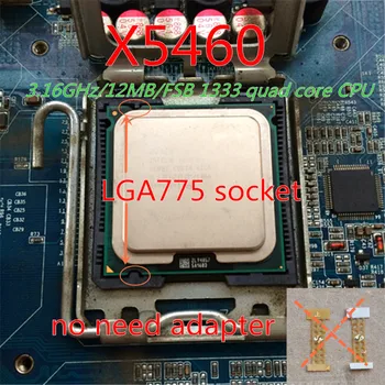 

INTEL XEON X5460 CPU 3.16GHz /12MB/1333Mhz Quad Core Server Processor works on LGA 775 mainboard have a 5440 5450 5470 sale